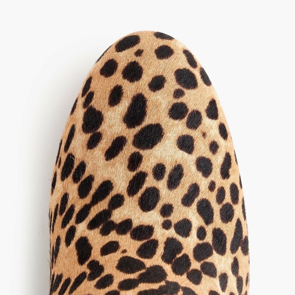 New JCREW Sadie ankle Boots in Leopard Calf Hair - Picture 2 of 5